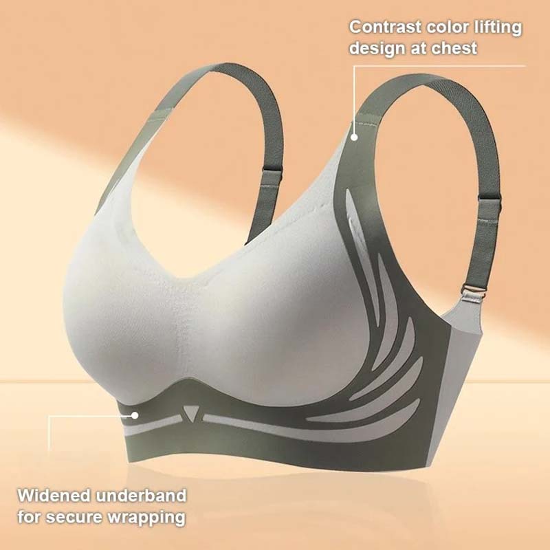 Lifting Anti-Sagging Wireless Push-up Bra