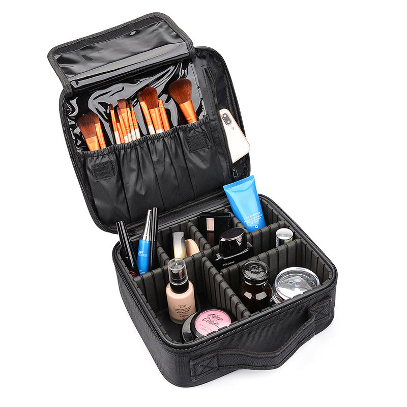 🔥hot sale🔥Makeup Cosmetic Storage Case with Adjustable Compartment