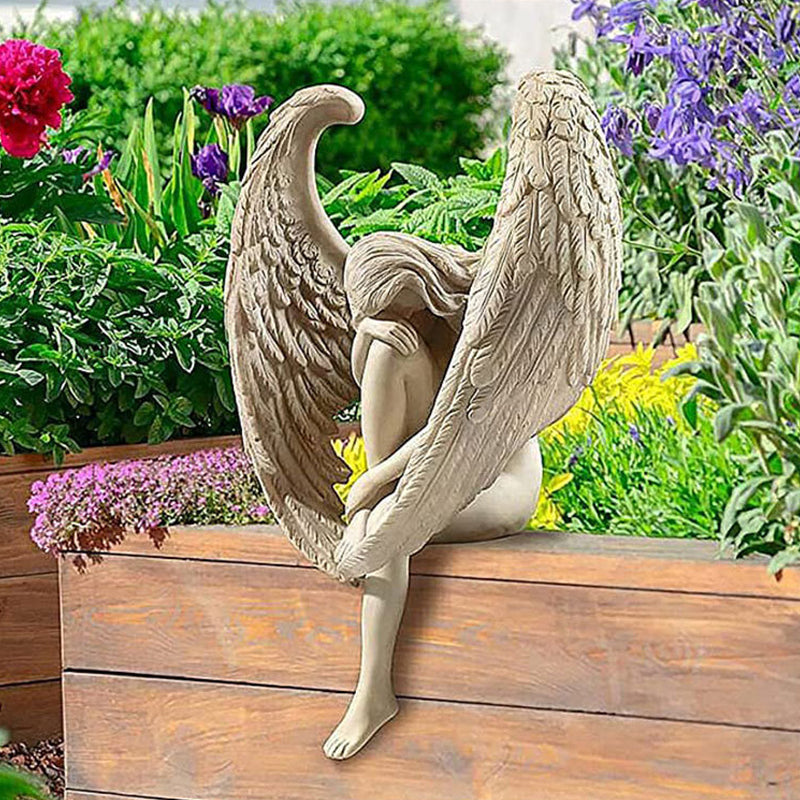 Leg Holding Angel Ornament