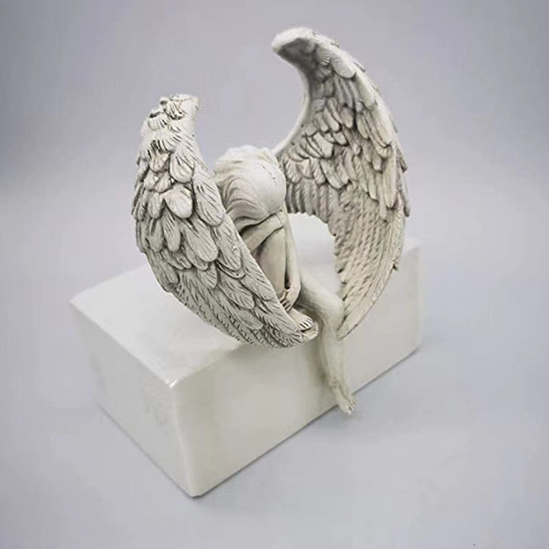 Leg Holding Angel Ornament