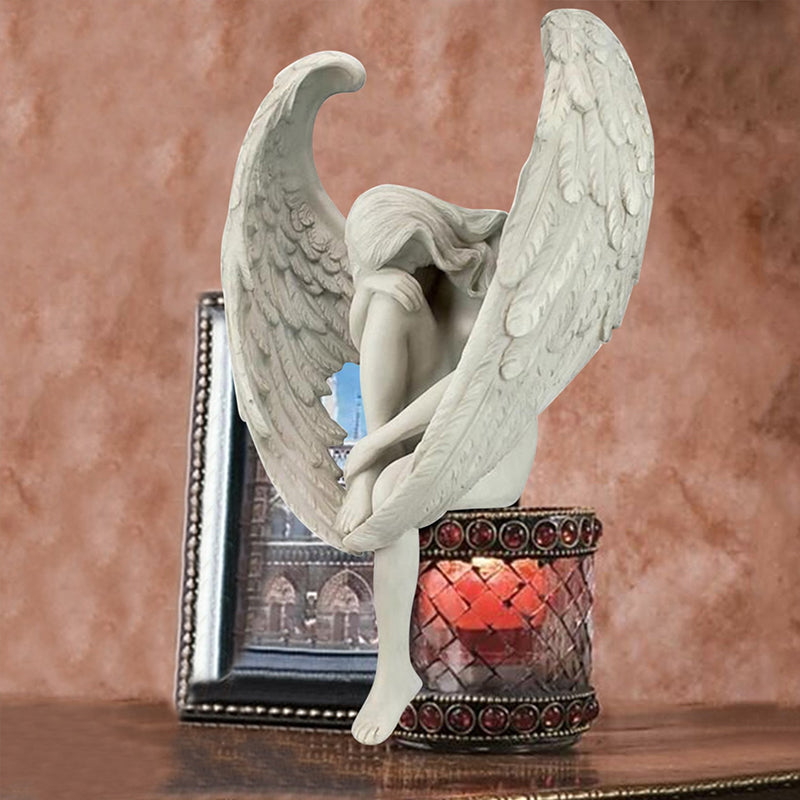 Leg Holding Angel Ornament