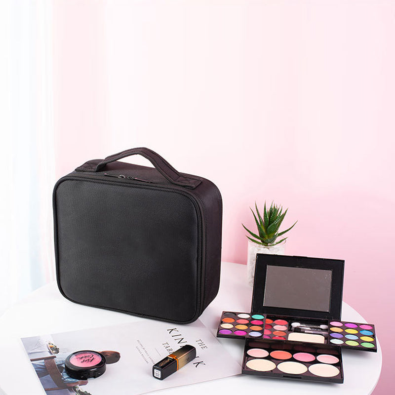 🔥hot sale🔥Makeup Cosmetic Storage Case with Adjustable Compartment