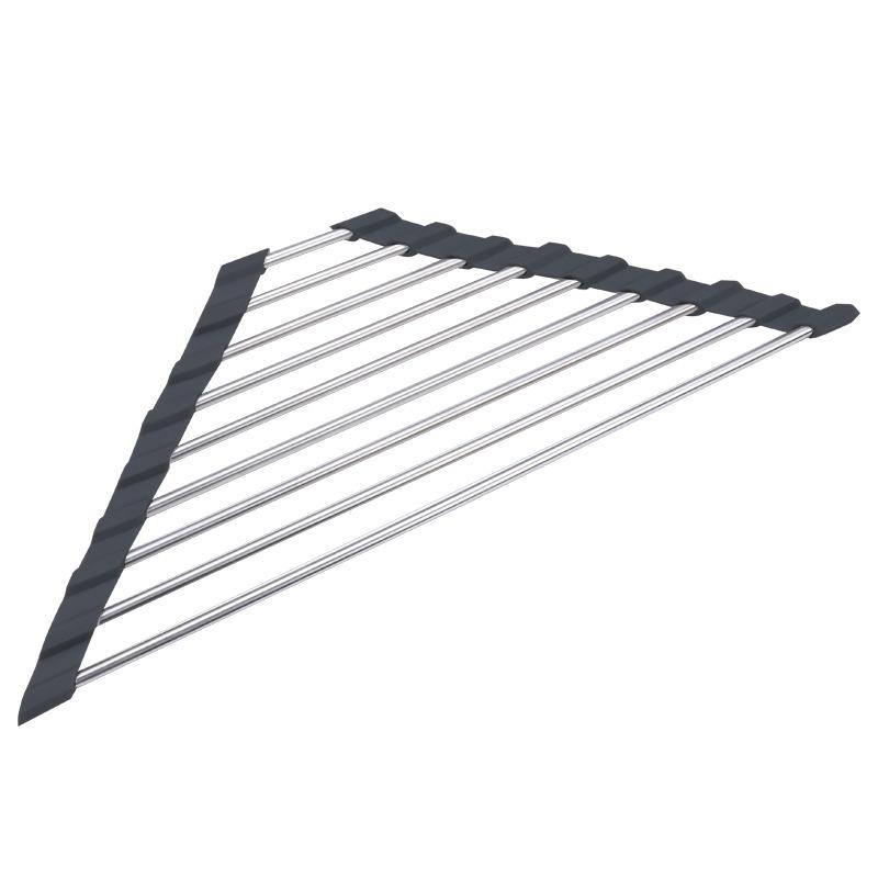 Triangle Roll Up Dish Drying Rack