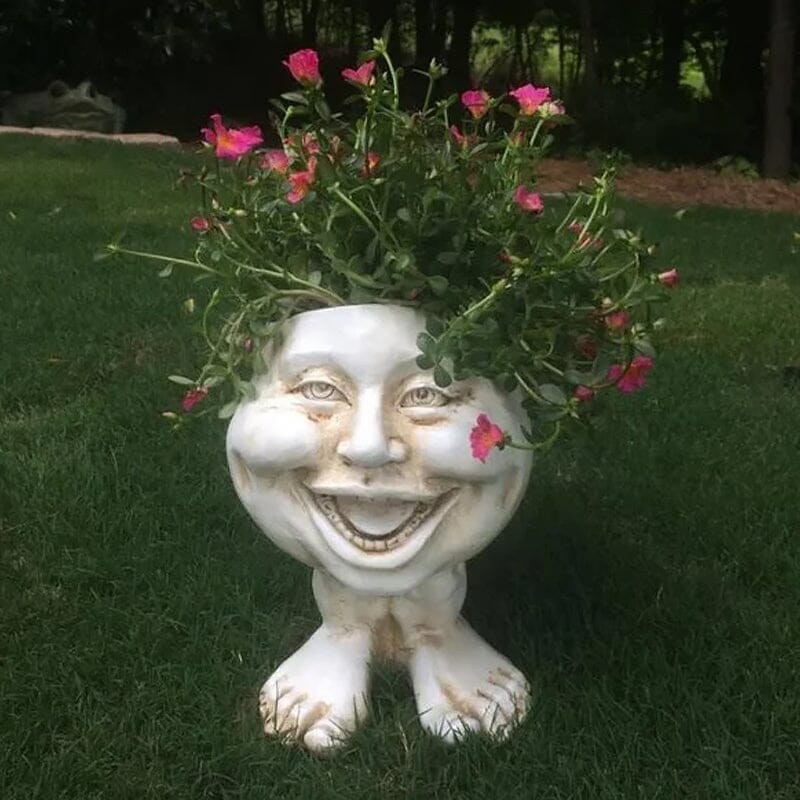 Funny Expression Flowerpot