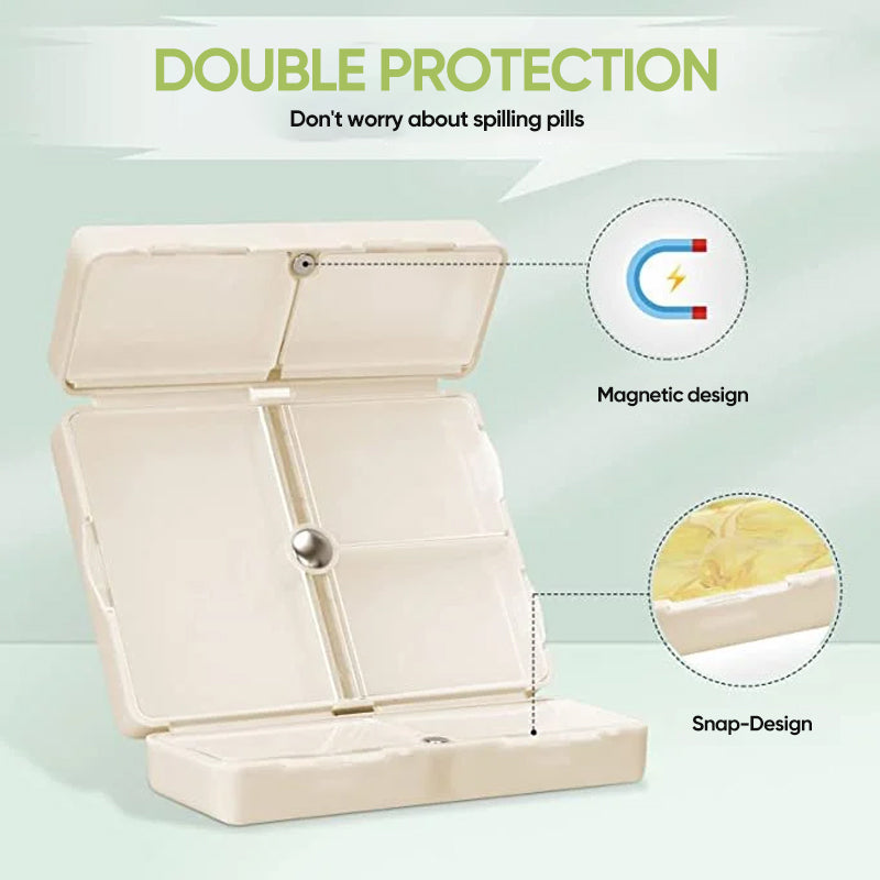 💊7 Compartments Portable Pill Case