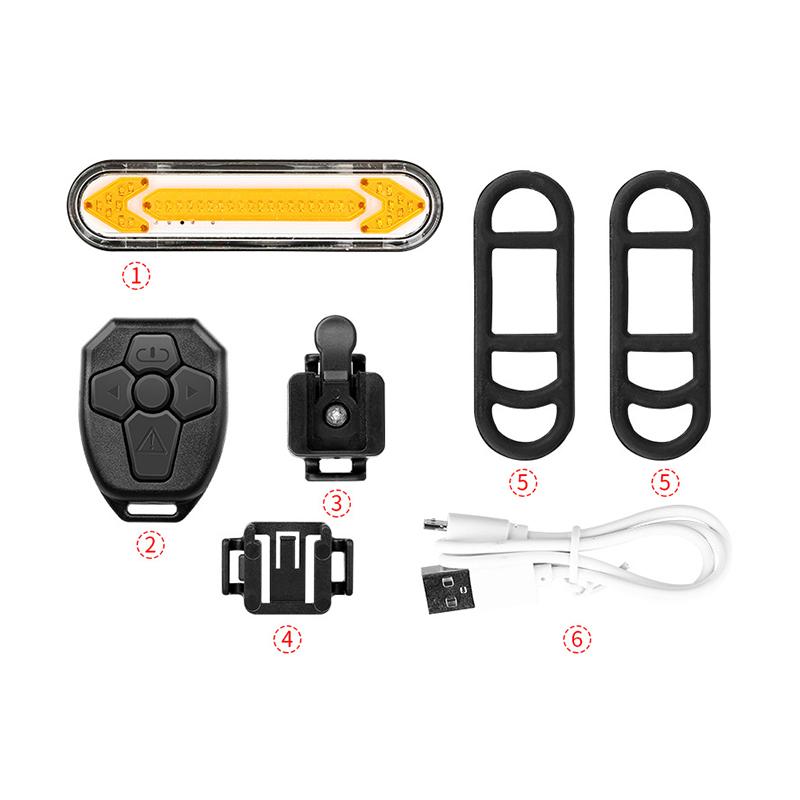 Remote Control Bicycle Tail Light