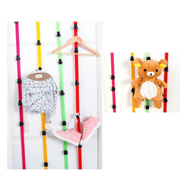 Multi-Function Straps Hooks Hanger Cap Bag Over Door