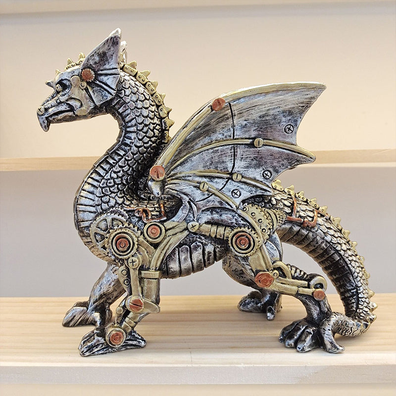 Steampunk Mechanical Animal Sculpture Collectible Resin Ornaments