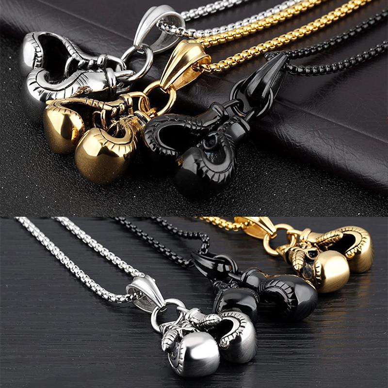 Boxing Gloves Necklace