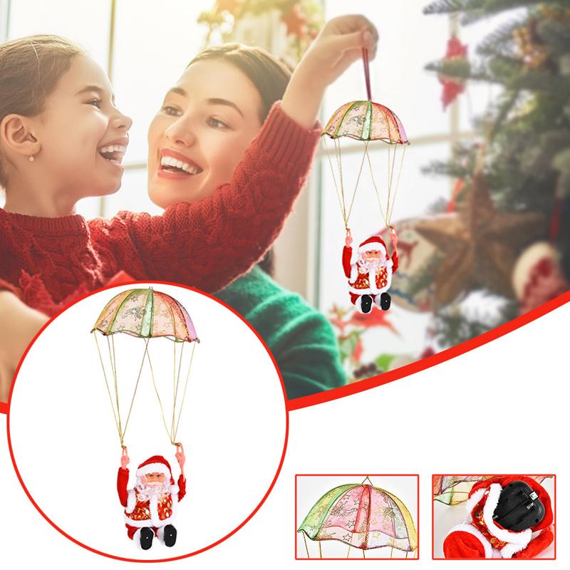 Parachute Santa- Christmas decoration