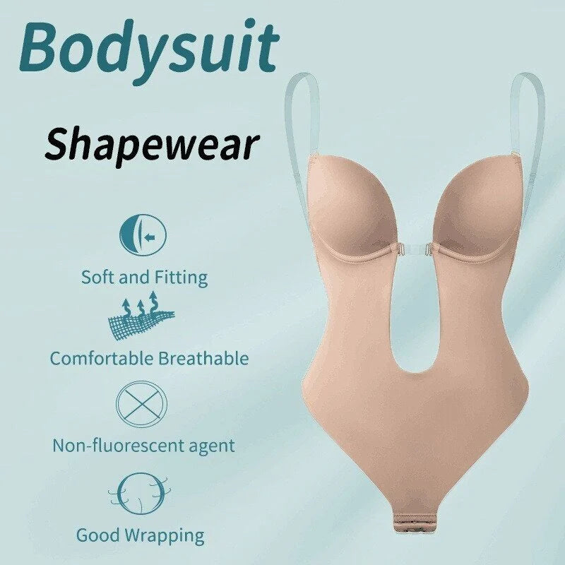 Backless Body Shaper Bra