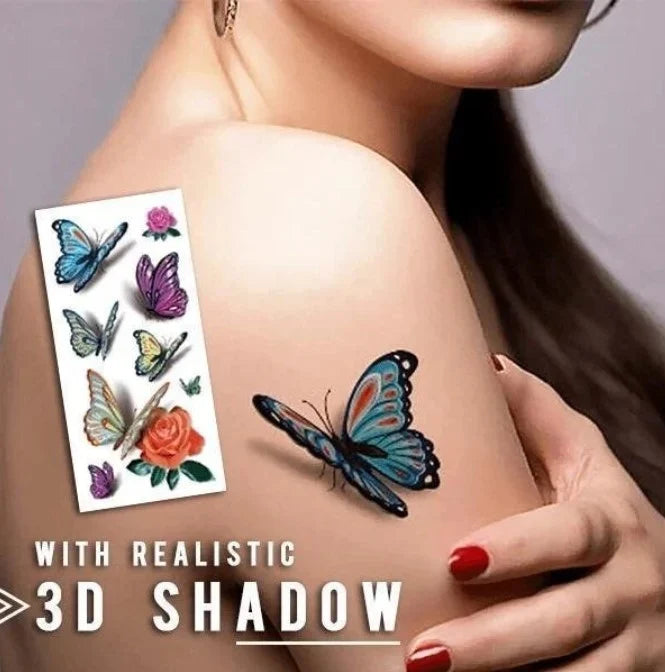 Trendy 3D Tattoo Stickers