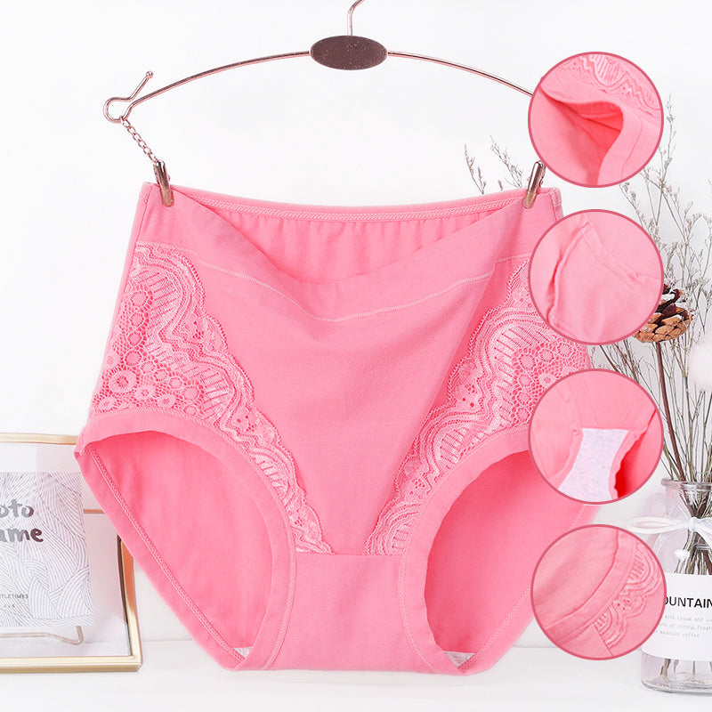 💖Plus Size High Waist Leak Proof Cotton Panties