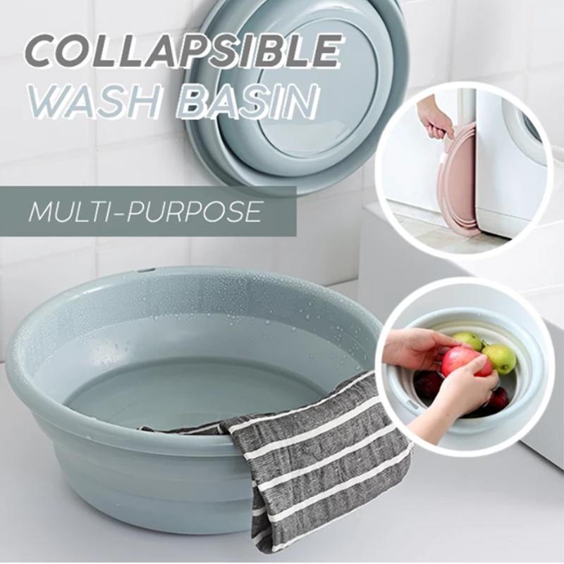 Muti-functional Collapsible Wash Basin