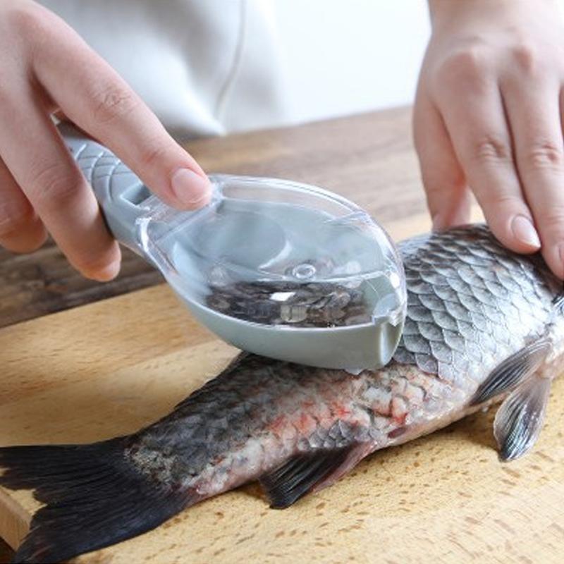 🐟Fish Skin Scraping Scale Peeler