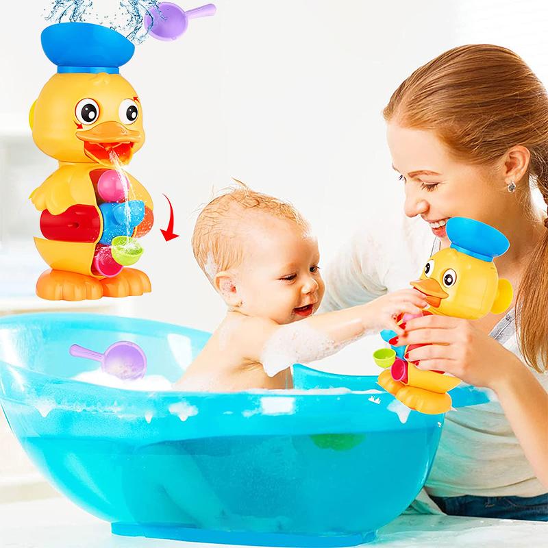 Duck Waterwheel Bath Toys