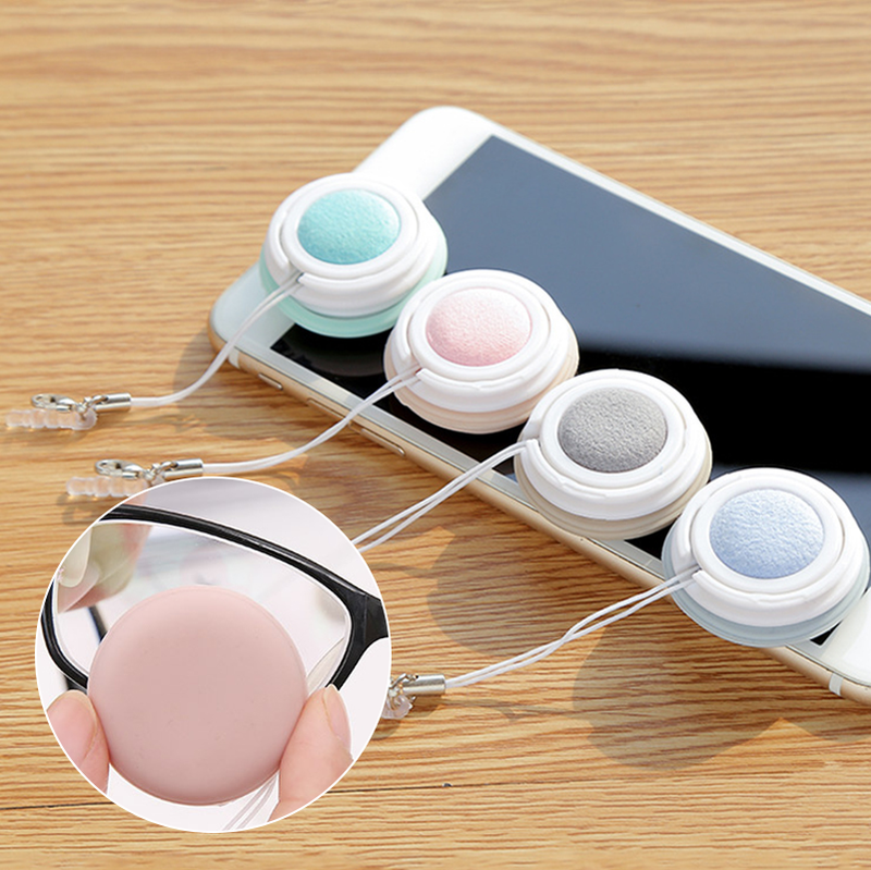 Macaron Mobile Phone Screen Wiper Keychain