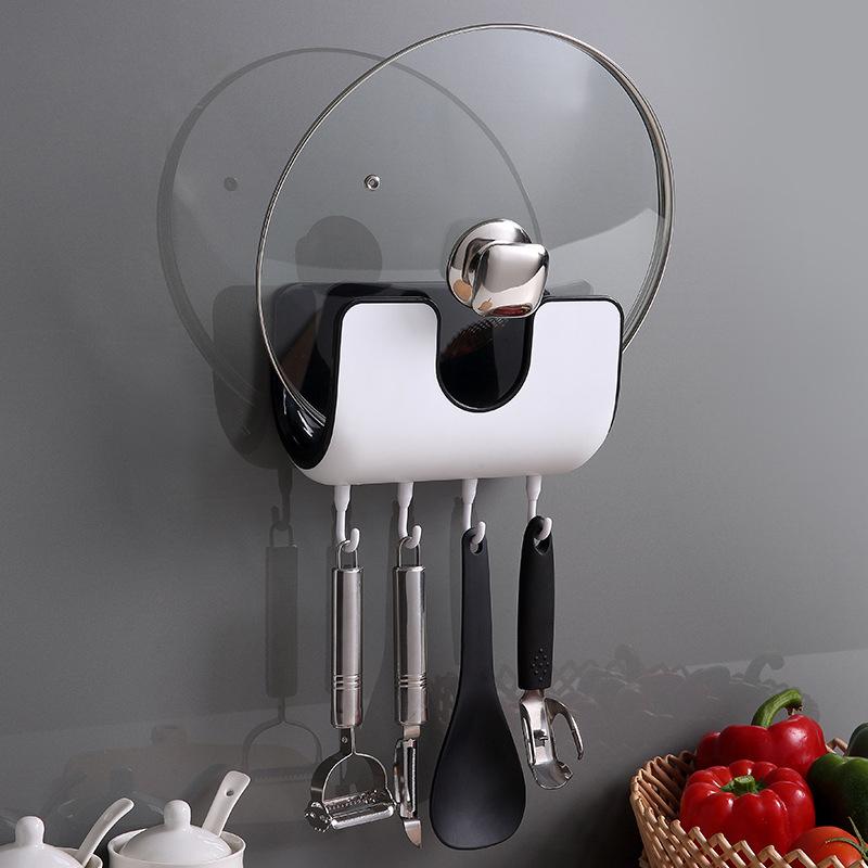 Punch-free Pot Lid Rack