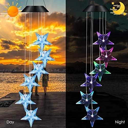 Solar-Powered Star Light