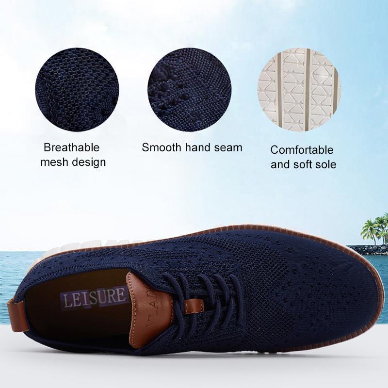 Air Mesh Breathable Casual Shoes For Men