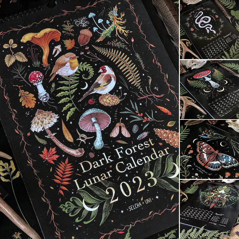 2024 Dark Forest Lunar Calendar