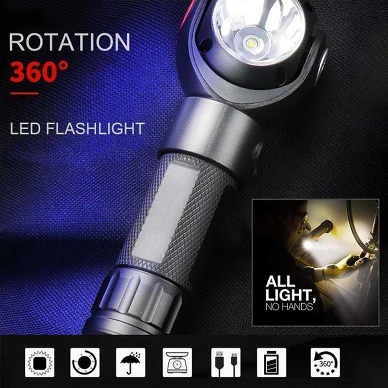 USB Rotating LED Work Light