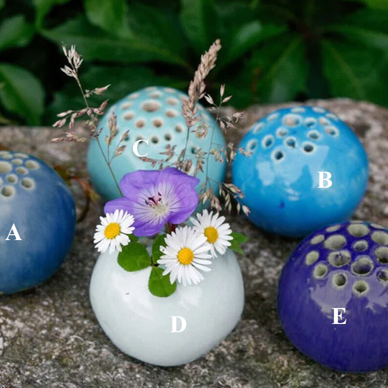 🎍The Best Containers for Flowers Kids Picked for Mom - Handmade Vase Flower Stone Table Decor