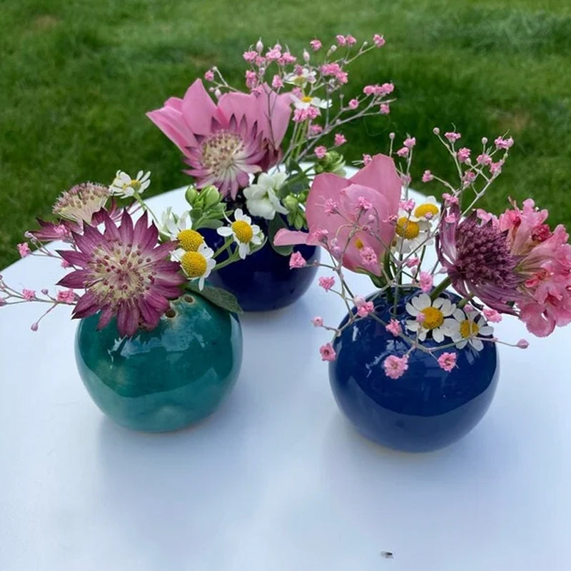 🎍The Best Containers for Flowers Kids Picked for Mom - Handmade Vase Flower Stone Table Decor