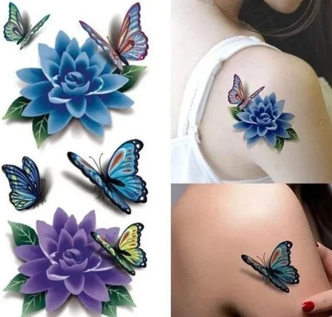 Trendy 3D Tattoo Stickers