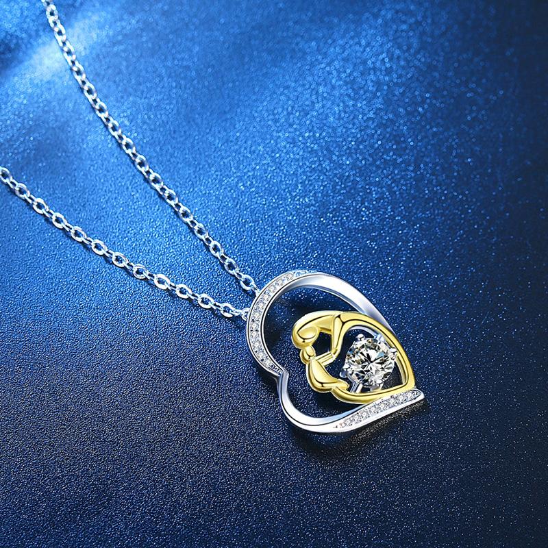 Zircon Heart Necklace