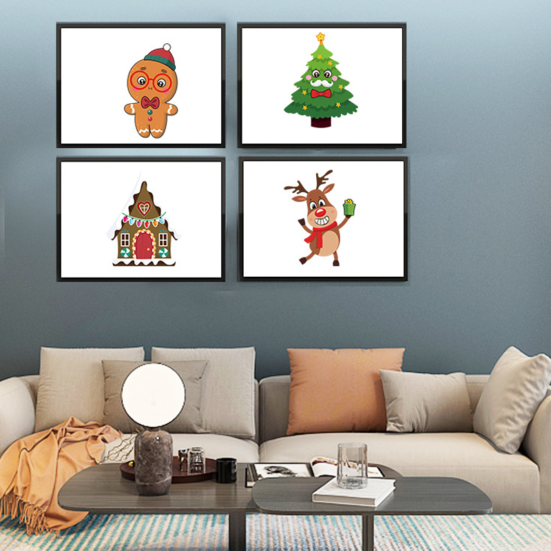 Cute Christmas Cartoon Stickers