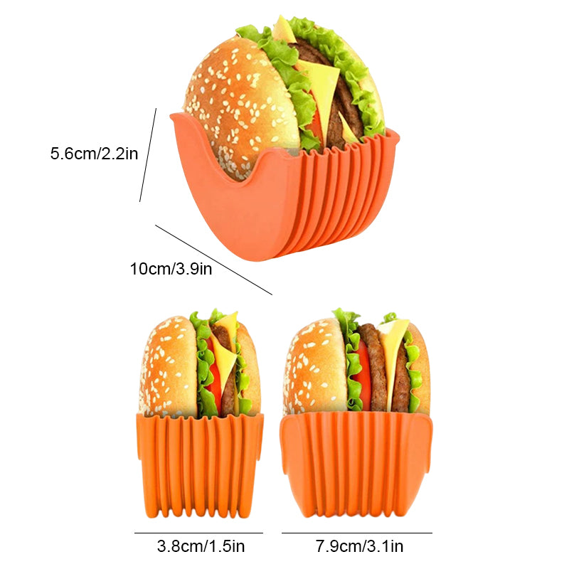 Burr-free Burger Holder