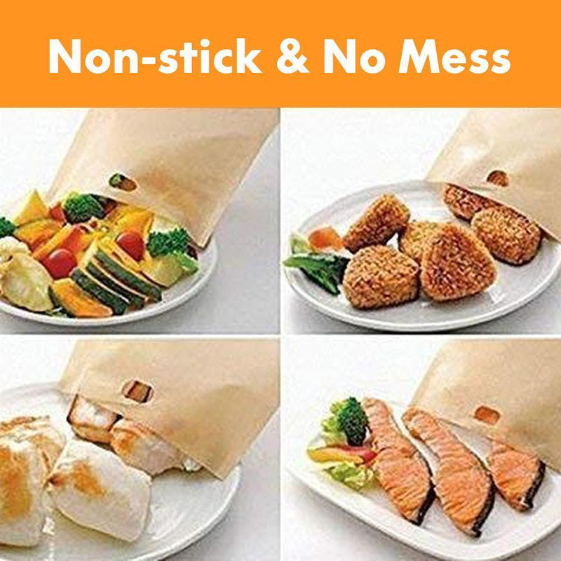 🍞Reusable Non Stick Toaster Bags 5 Pcak