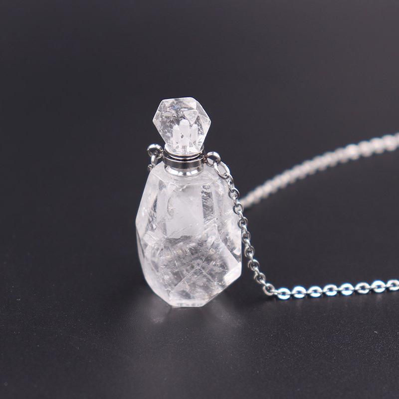 Crystal Perfume Diffuser Necklace