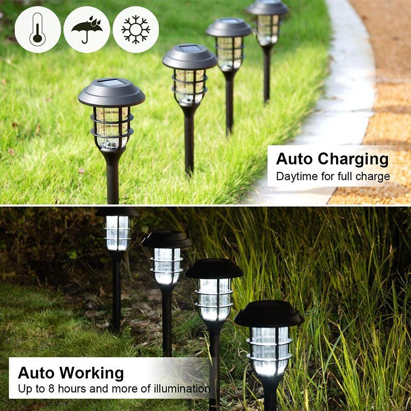 Solar Powered Waterproof Garden Lights