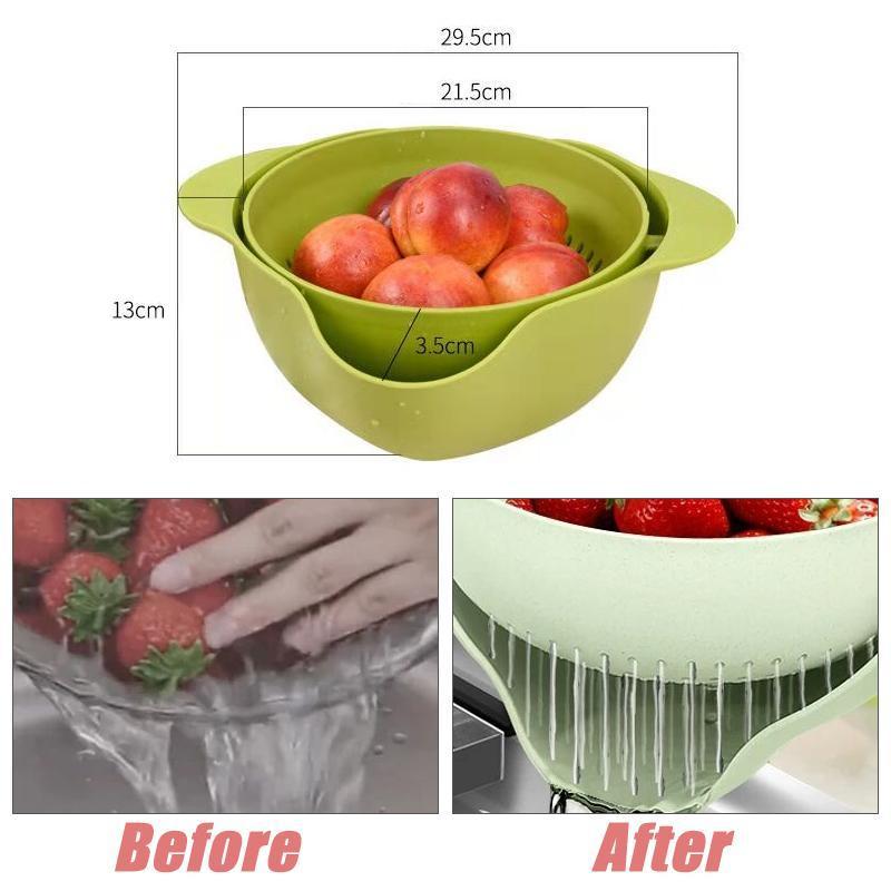 Wash Drain Bowl Kitchen Basket