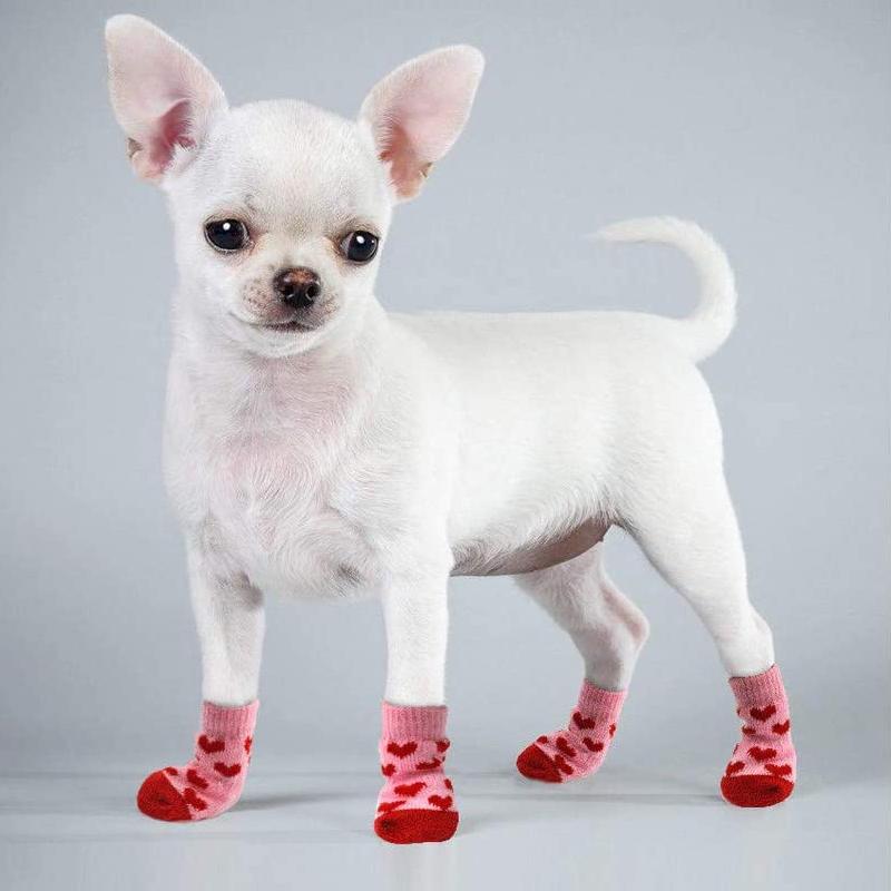 Non-slip Pet Socks with 4 straps