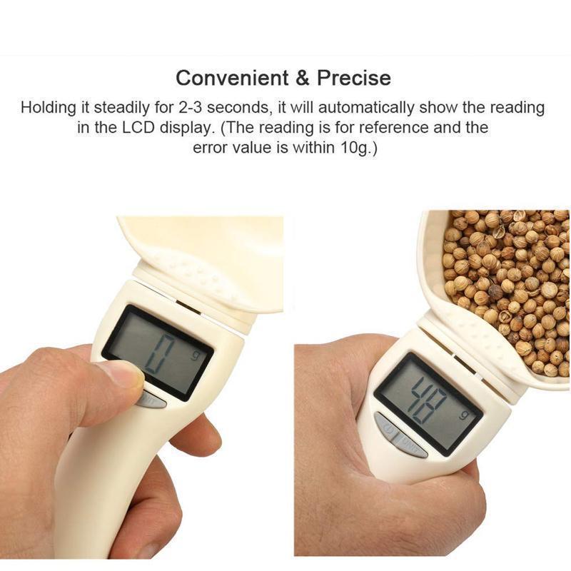 Digital Pet Food Measuring Scoop Feed Spoon