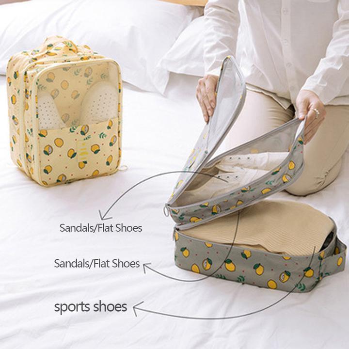 Travel Shoe Bags, Foldable Waterproof Shoe Pouches Organizer