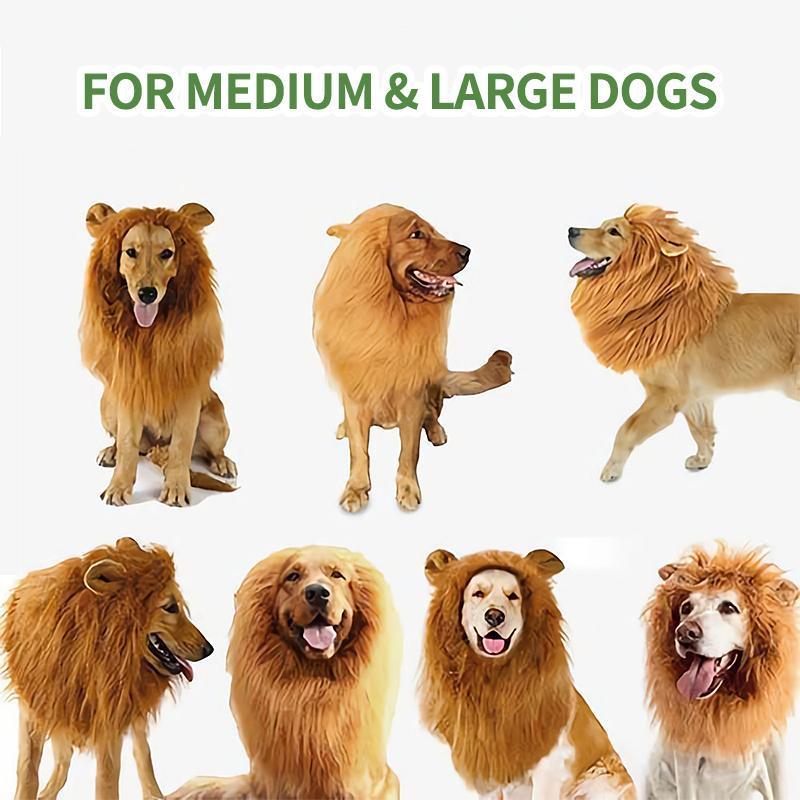 Lion Mane Wig for Dogs