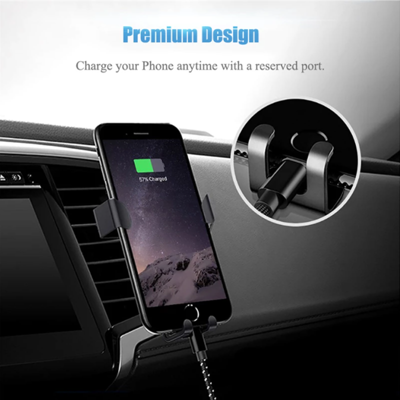 Gravity Car Phone Holder