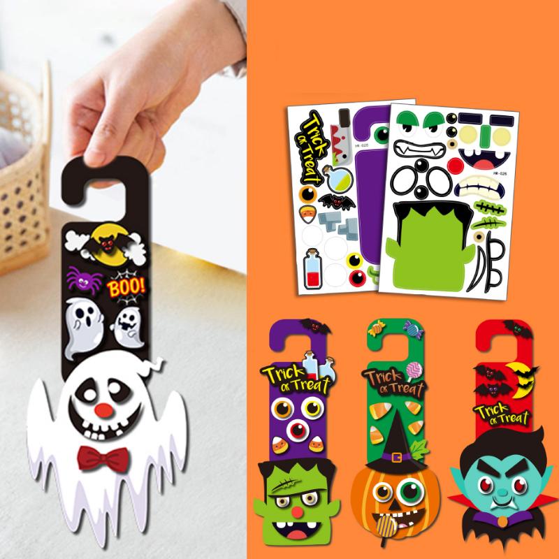 Halloween & Christmas Door Decoration Stickers