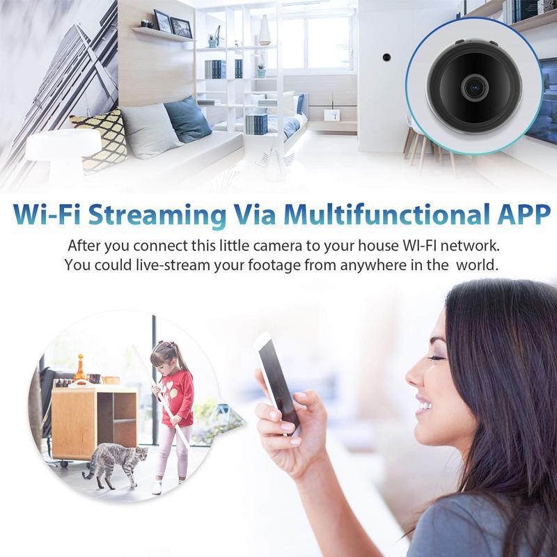 1080p HD Magnetic Wifi Camera