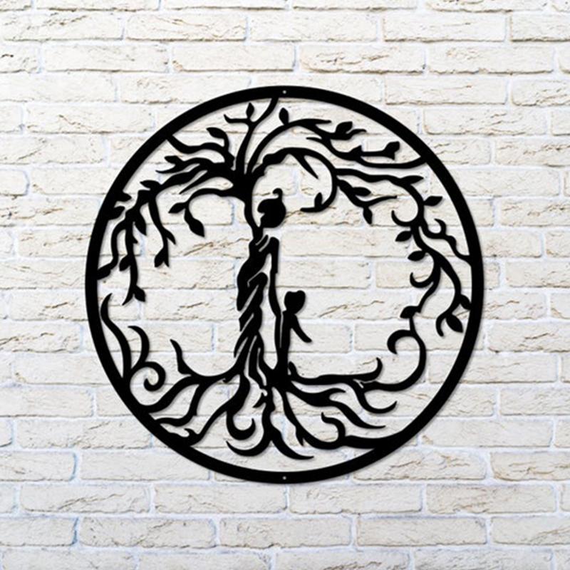 Metal Tree Of Life Wall Decoration