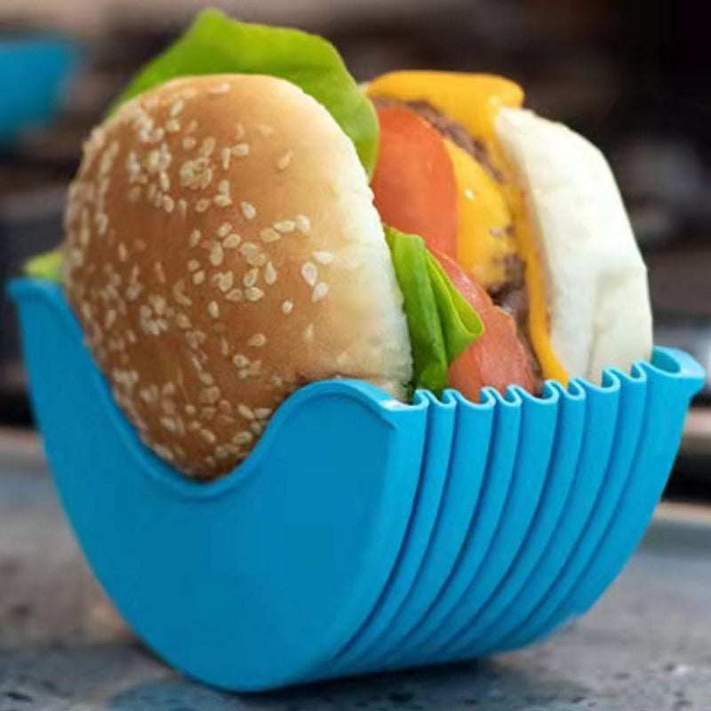 Burr-free Burger Holder