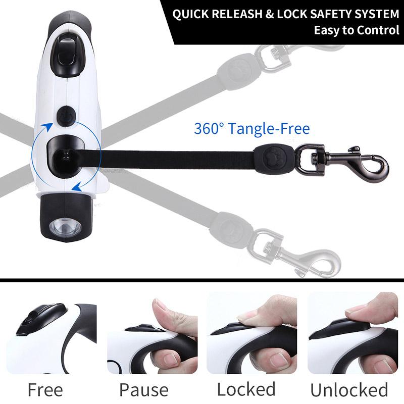 Automatic Retractable Traction Rope