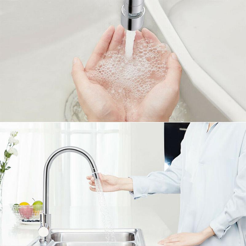 Rotatable Dual-Function Bubbler Faucet Head