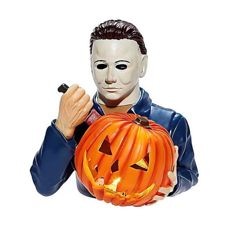 Halloween Horror Light-up Statue Decoration