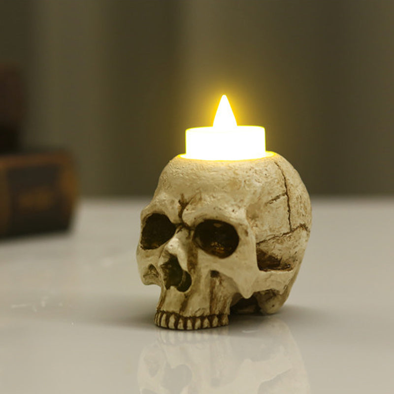 Skeleton Candlestick Holder