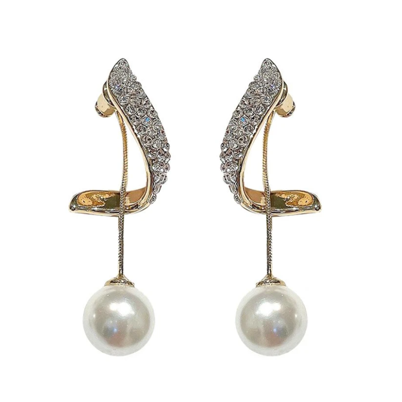 Diamond Pearl Dream Earrings